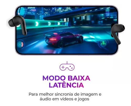 Fone De Ouvido Eardbud Aiwa Ws-eb-04-b Bluetooth Ipx4 Anc Fone De Ouvido Eardbud Aiwa Ws-eb-04-b Bluetooth Ipx4 Anc